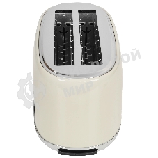 Тостер TESLER TT-430 бежевый, 1500 Вт, 2 слота