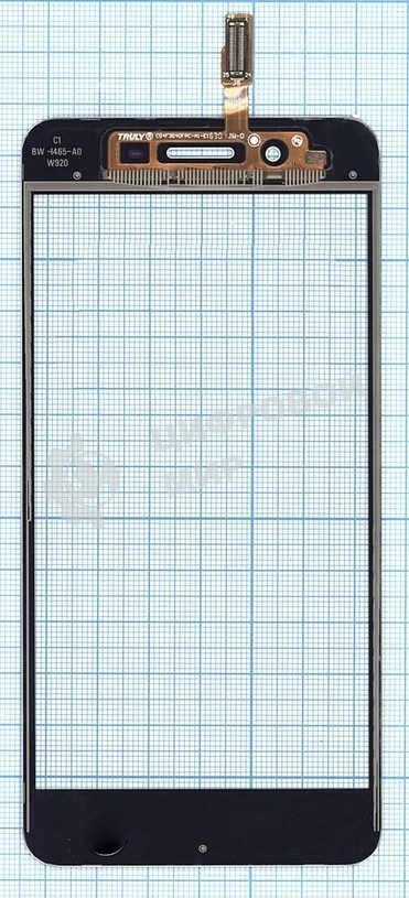 Сенсорное стекло (тачскрин) для Vivo Y55s, белое