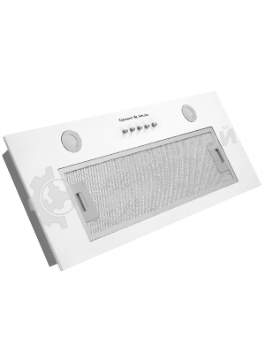 Вытяжка встраиваемая Zigmund & Shtain K 016.5 W белый, 52 см, 1050 куб. м/ч, 60 дБ