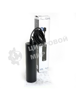 Светильник трековый на шинопровод Feron AL196 ДПО GU10 без лампы на подвесе черный