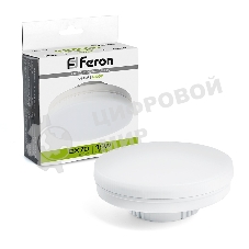 Лампа светодиодная Feron LB-472 LED 15Вт GX70 белый таблетка