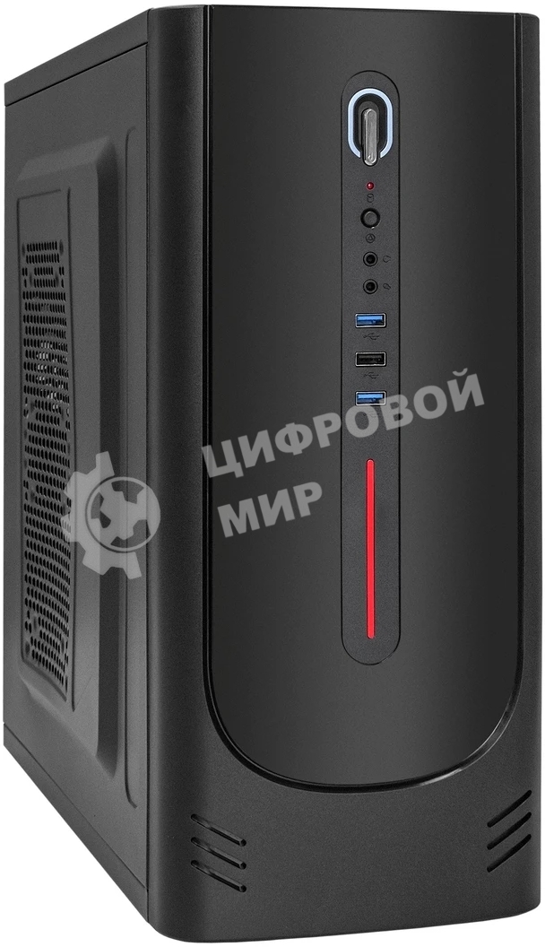 Компьютерный корпус Miditower ExeGate XP-340U-UNS350 (ATX, БП UNS350 с вент. 12см, 1хUSB/2хUSB 3.0, аудио)