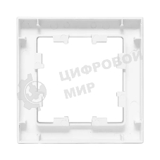 Рамка EKF 1-м Эпика пластик алюм., UP1-FPA-01