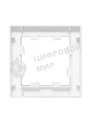 Рамка EKF 1-м Эпика пластик алюм., UP1-FPA-01