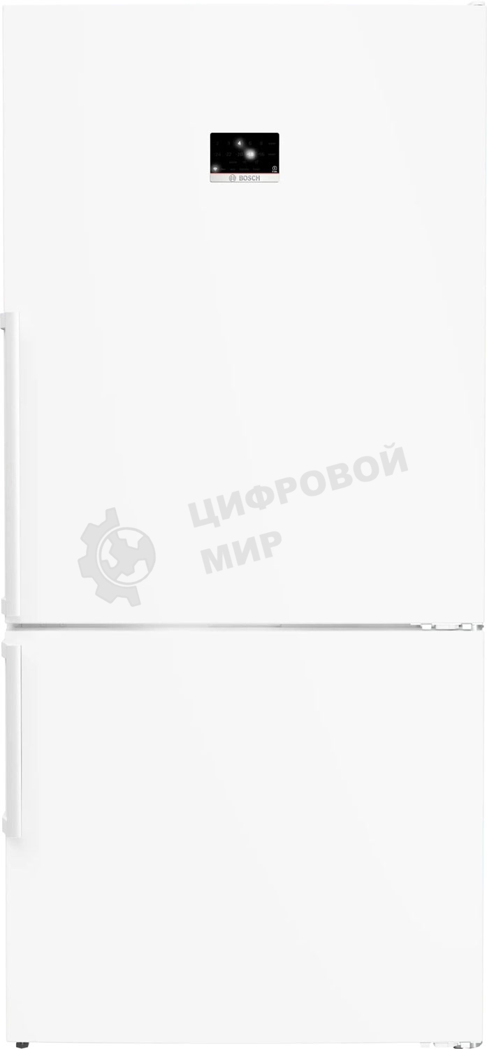 Холодильник Bosch KGP86FWC0N белый двухкамерный 422/202л морозилка снизу, No Frost