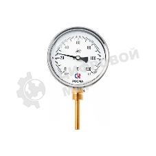 Термометр биметаллический радиальный БТ-52.211 0...120С 1/2' 64 кл.1.5