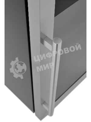 Винный шкаф ZÜGEL ZTWF182DX н/ж сталь, 46 л, 2 отсека, 18 бут.