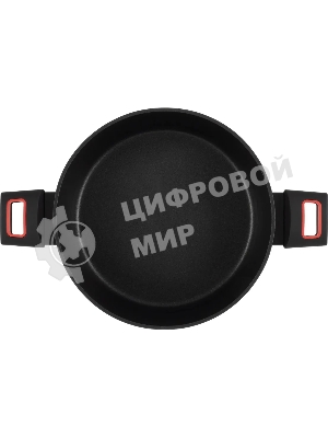 Сотейник Rondell Urban Pro RDA-1988 d=26см, (с крышкой) черный