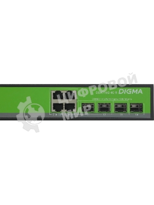 Коммутатор Digma DSW716G-4C-R, 16×1 Гбит/с + 4×1 Гбит/с Combo, управляемый