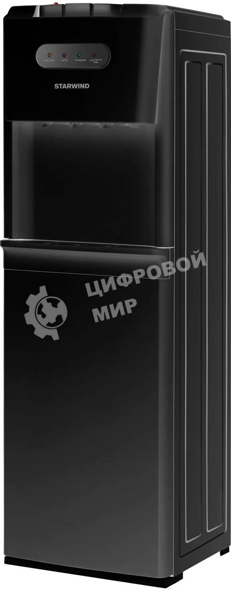 Кулер Starwind SW-1012EB напольный, электронный, черный