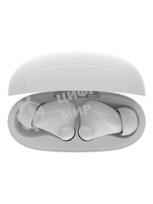 Наушники TWS Tecno Buds 4 Air белый, внутриканальные, Bluetooth, до 6 ч