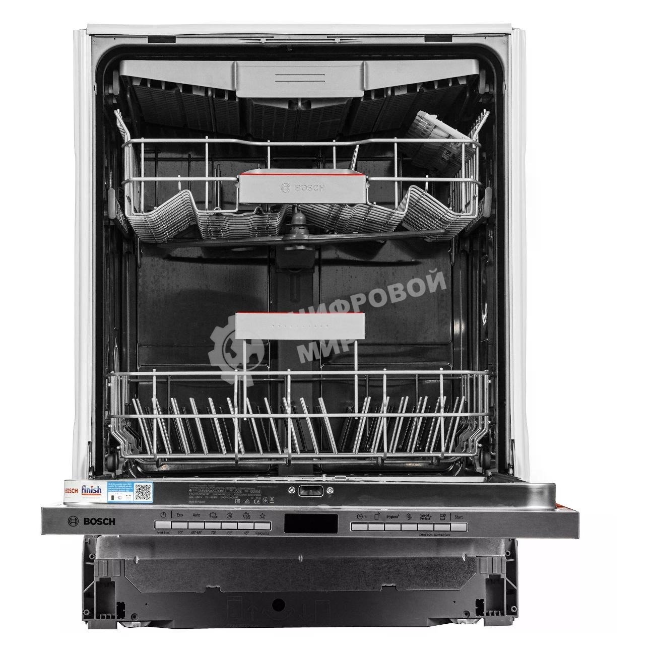 Посудомоечная машина Bosch SMV4HMX25Q стальной