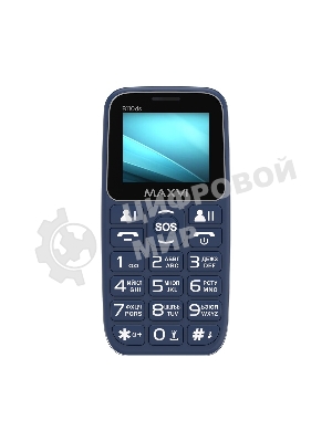 Мобильный телефон Maxvi B110ds синий