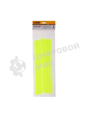 Леска для триммера Denzel квадратная нарезанная 2мм х 30 см 50 шт FLEX CORD