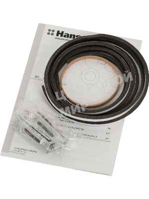 Встраиваемая варочная панель Hansa BHCI66706 Стеклокерамика, независимая, сенсорное управление, таймер, рамка, черная