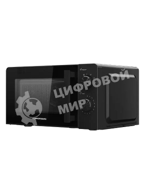 Микроволновая печь Kuppersberg TMW 204 B черный, 20 л, 700 Вт, переключатели - поворотный механизм