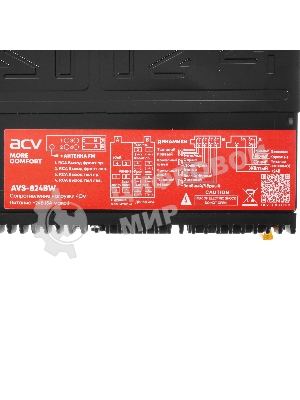 Автомагнитола ACV AVS-824BW, 1 DIN, Bluetooth, USB Type-A, AUX