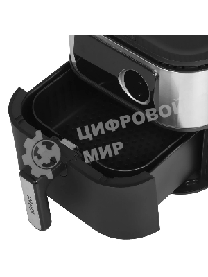 Аэрогриль Kitfort КТ-8127 черный, 1930 Вт, 2 л, сенсор, 6 программ