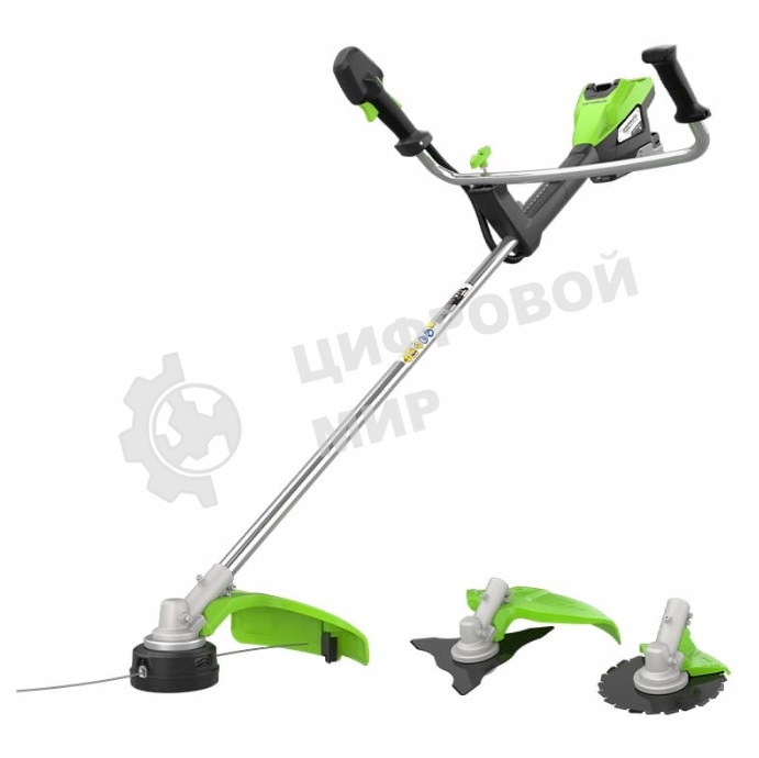 Триммер аккумуляторный GREENWORKS TB201H, 82 В, 0 Ач