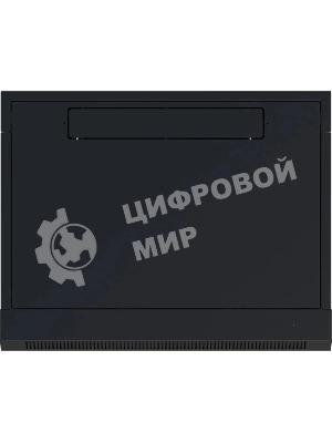 Шкаф коммутационный NTSS NTSS-W12U6045GS (NTSS-W12U6045GS-BL) настенный 12U 570x450 мм пер. дв. стекл 60 кг черный 350 мм 22.2 кг 220 град. 635 мм IP20 сталь