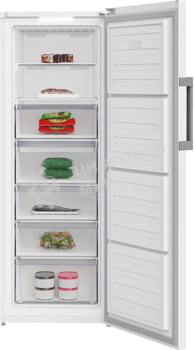 Морозильная камера Beko B3RFNK292W, белый, 255 л, 5 ящиков