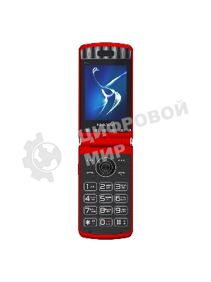 Мобильный телефон Maxvi E11 красный/серебристый