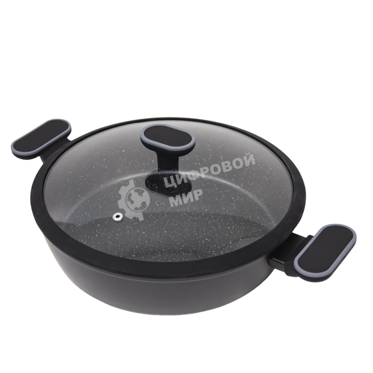 Жаровня AUFFMAN AM-3151, объем 3,7 л с крышкой 28x7,5 см