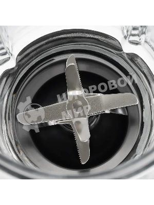 Блендер стационарный Hyundai HYB-S4921 1500 Вт, 1,8 л, серебристый/черный