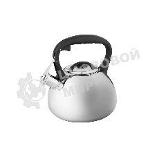 Чайник для плиты ALPENKOK AK-516 нерж.сталь со свистком 3,0л (12)