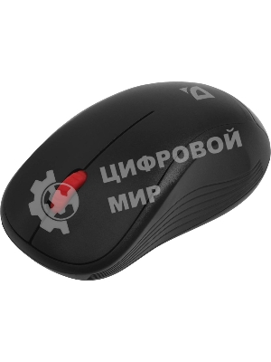 Мышь беспроводная Defender Bit MB-205 черный, 1200 dpi, радиоканал, USB, кнопки - 3