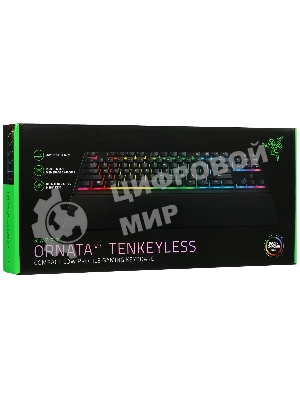 Клавиатура Razer Ornata V3 Tenkeyless проводная, USB Type-A, чёрный (Ру-раскладка)