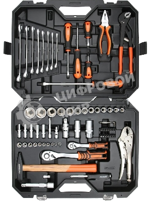 Набор инструментов Patriot SSP-72 72 предмета (жесткий кейс)