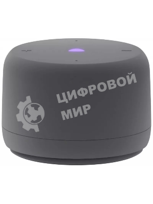 Умная колонка Яндекс Станция Лайт 2, 6Вт, компактная, 1 динамик, Matter, Wi-Fi, Bluetooth 5.0, Алиса, серый