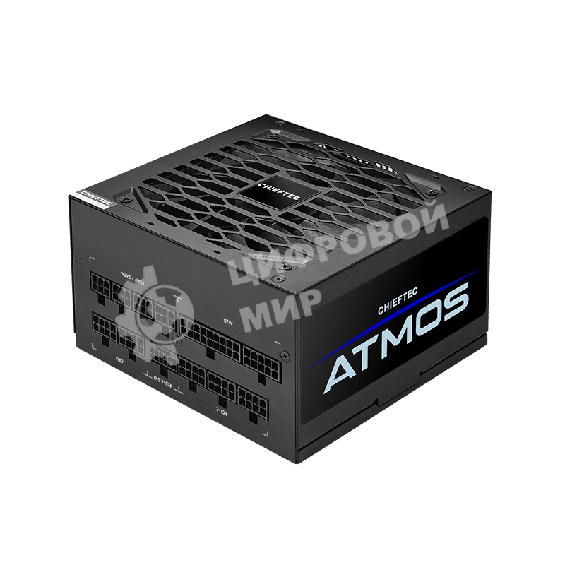 Блок питания Chieftec Atmos CPX-850FC, 850Вт, 80 PLUS Gold, 135мм, модульный, черный