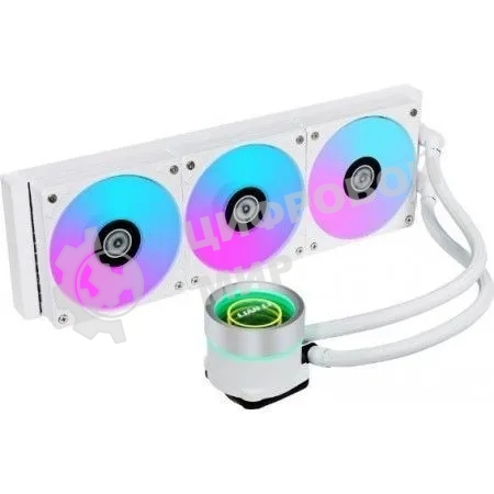 Жидкостная система охлаждения для процессора LIAN LI Galahad II Trinity G89.GA2T36INW.00 белый 120мм алюминий+медь 2100rpm 29db 4-pin 280W