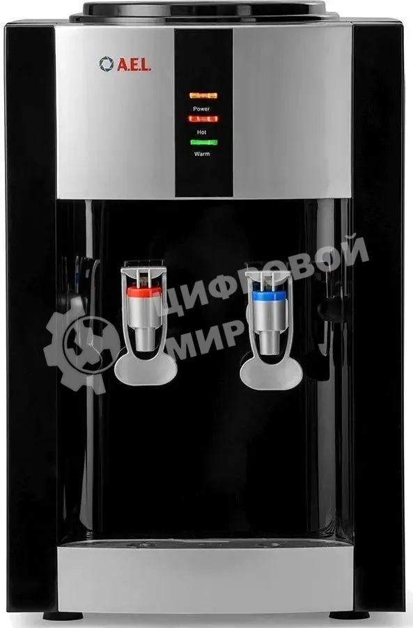 Кулер AEL TC-AEL-47 настольный компрессорный черный/серебристый