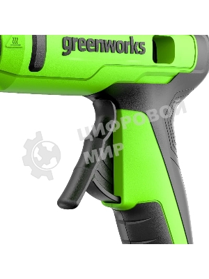 Пистолет клеевой аккумуляторный GreenWorks G24GLG, 24V, 11 мм, без АКБ и ЗУ (3502207)