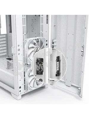 Компьютерный корпус Montech SKY ONE Lite белый без БП ATX 3x120mm 2xUSB3.0 1xUSB3.1 audio bott PSU