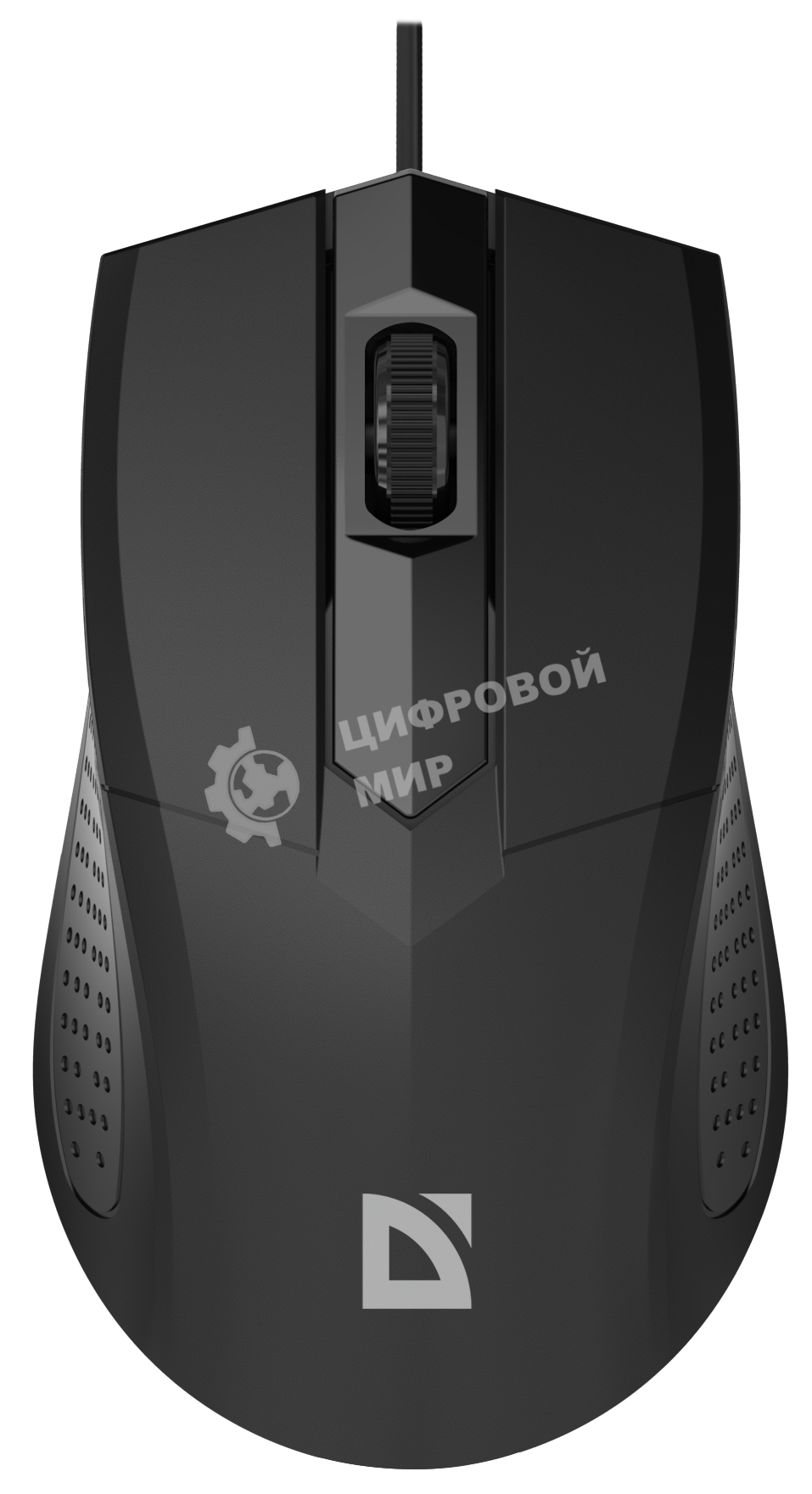Мышь проводная Defender Optimum MB-270 черный, 1200 dpi, USB, кнопки - 3