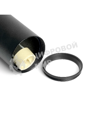 Светильник трековый на шинопровод Feron AL196 ДПО GU10 без лампы на подвесе черный