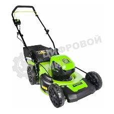 Газонокосилка аккумуляторная GREENWORKS GD60LM46HP 250280760В 46см б/щ(БЕЗ АККУМ и ЗУ)