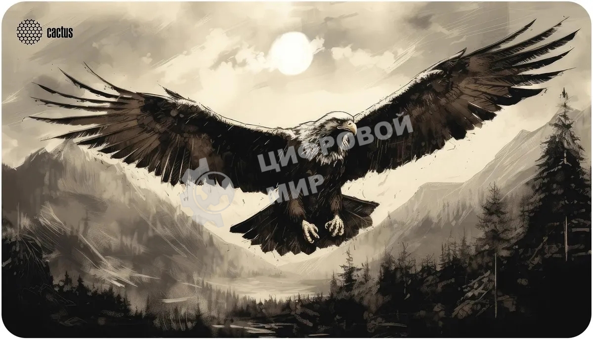Коврик для мыши Cactus Flying hawk 700x400x4мм (CS-MP-COR02XLL)