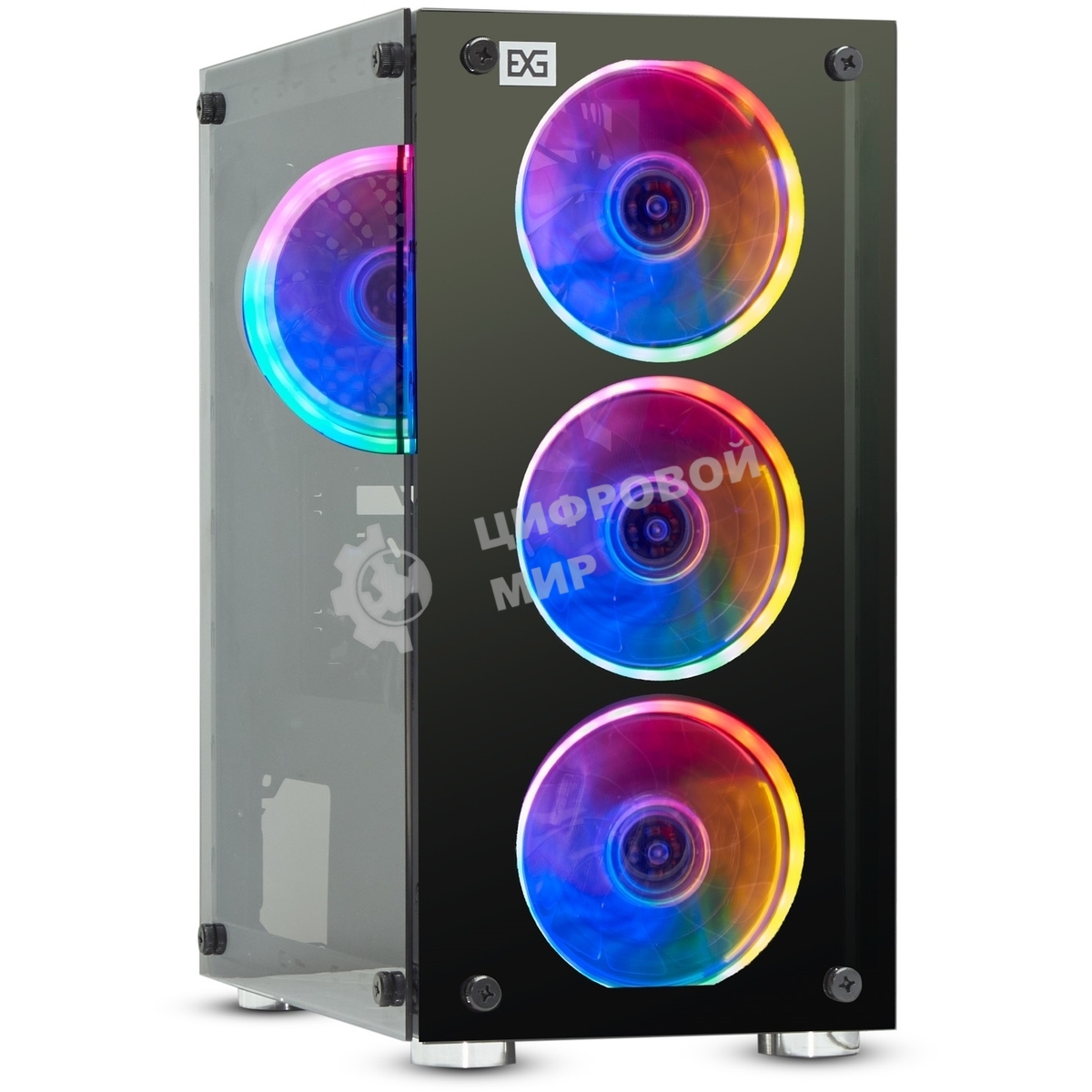 Компьютерный корпус Minitower ExeGate Mistery X2-NPX600