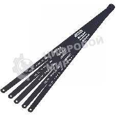 Набор полотен по металлу 5 шт Deli DL4673 (биметаллическое полотно 300мм, 24 TPI)