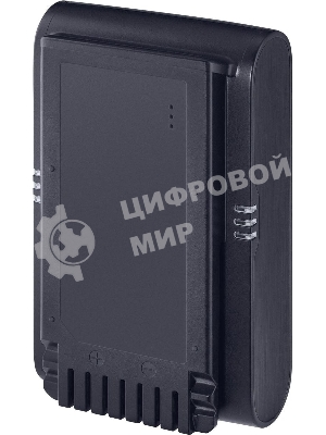 Пылесос вертикальный Samsung VS15A6031R4/EV фиолетовый/черный, питание от аккумулятора, 150 Вт, уборка сухая, пылесборник 0.8 л, работа от АКБ max 40 мин.