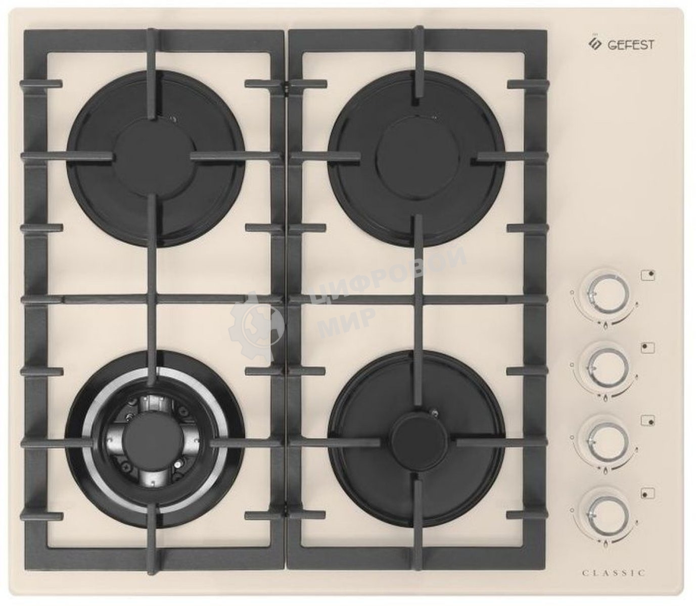 Газовая варочная панель Gefest СГ СВН 2230-01 В81 бежевый