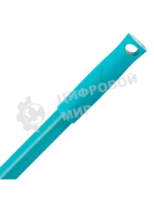 Швабра отжимная Home Palisad 110 см, губка PVA 26х5,5х6 см, телескопическая рукоятка, бирюзовая