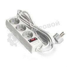Сетевой фильтр ExeGate EX221178RUS SP-3-1.8W (3 розетки, 1.8 м, евровилка, белый)