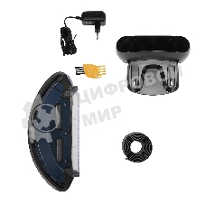 Робот-пылесос Vitek VT-1805 белый/синий, Li-Ion, уборка сухая/влажная, пылесборник контейнер 0.5 л