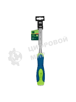 Долото-стамеска Сибртех, 16 мм, двухкомпонентная рукоятка